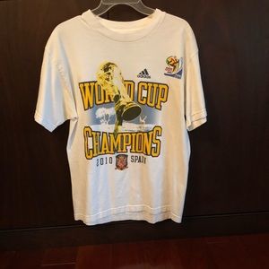 Adidas Spain 2010 World Cup Champions T-Shirt